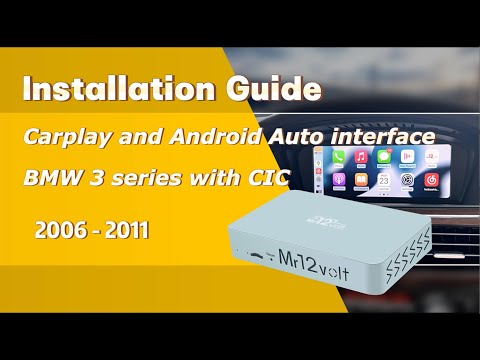 CarPlay & AA for BMW – Mr12Volt Car Interface