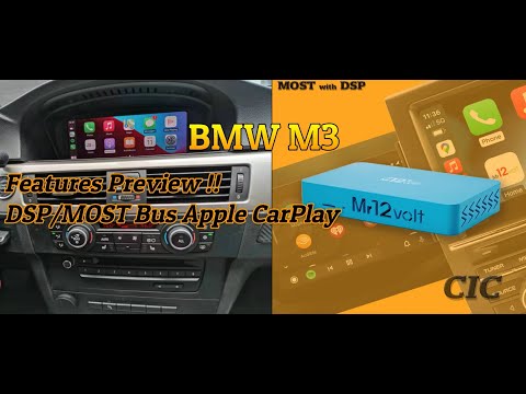 MOST Bus BMW CCC M-ASK CarPlay & AA Interface – Mr12Volt Car Interface